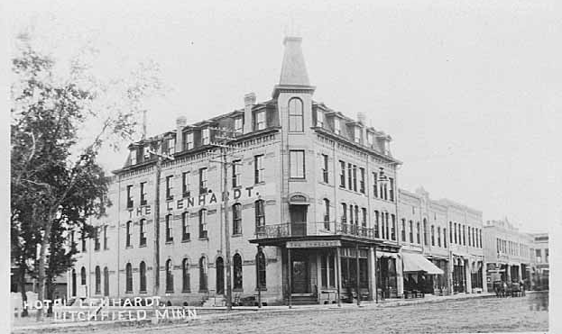 The Lenhardt Hotel circa 1900